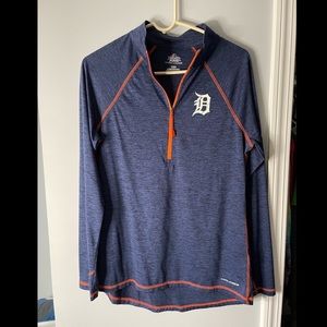 Detroit tigers quarter zip